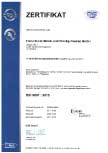 DIN ISO 9001: 2015 Zertifikat