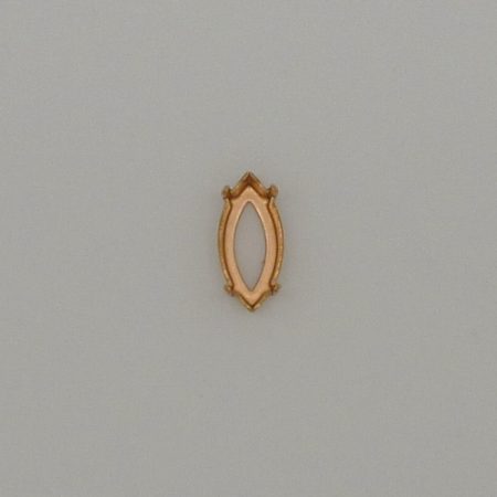 settings for swarovski crystals setting with prongs with hole - navette sw 4228-15/7 - setting with prongs with hole  - navette sw 4228