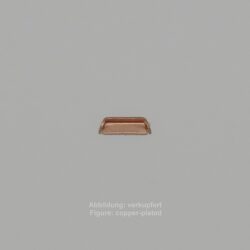 Mechaniken für Ohrclipse Clipbock zum Löten- 12mm-glatt-ohne Ring