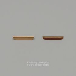 Bandende zum Zudrücken-ohne Öse- 20mm-glatt