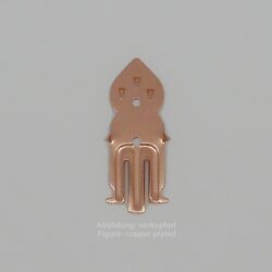 mechanic ear clips clip spring for fabrics- 14/35mm-smooth-with hole