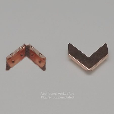 ribbon clamp to glue-without loop- 28mm-smooth - to glue - without loop