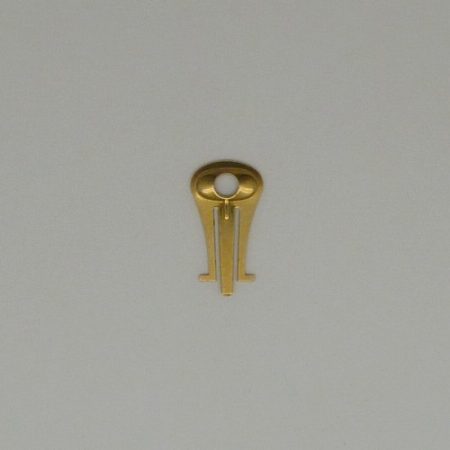 mechanic ear clips Clipfeder für Ohrclip- 20mm-smooth-with hole - Clipfeder für Ohrclip - 20mm