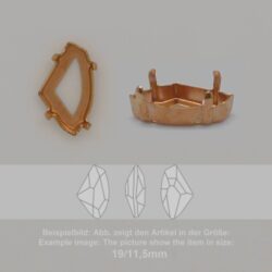 Steinfassung für Swarovski Kristalle Aufnähkessel - Fancy SW 4757-14/8,5