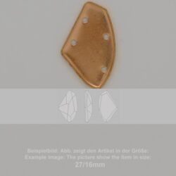 Steinfassung für Swarovski Kristalle Bodenkessel zum Aufnähen- Fancy SW 4756-19/11,5