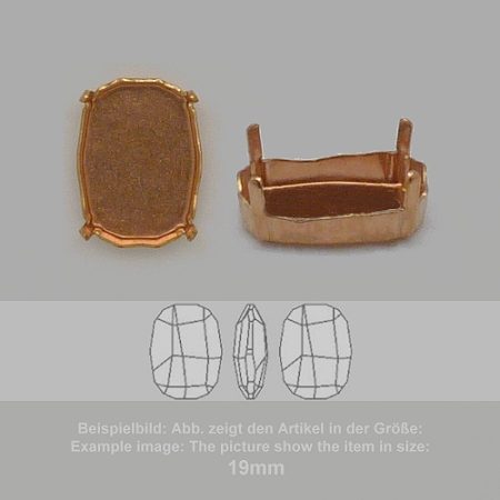 settings for swarovski crystals setting with prongs without hole - fancysw4795-19mm - setting with prongs without hole  - fancysw4795