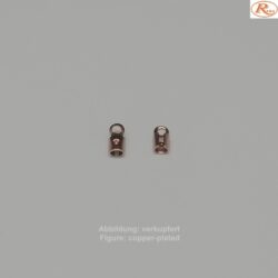 Bandende zum Zudrücken-mit Öse- 5mm-glatt