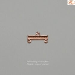 Bandende zum Einhängen-2 Ring- 16mm-filigran