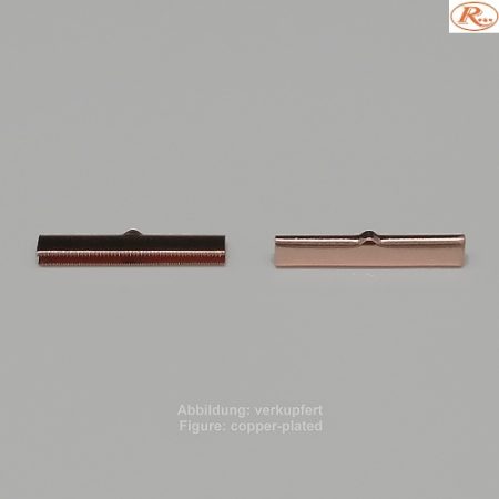 Bandende zum Zudrücken-mit Öse- 30mm-glatt - zum Zudrücken - mit Öse