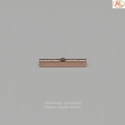 Bandende zum Zudrücken-mit Öse- 30mm-dessiniert