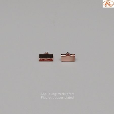 Bandende zum Zudrücken-mit Öse- 10mm-glatt - zum Zudrücken - mit Öse