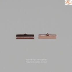 Bandende zum Zudrücken-mit Öse- 20mm-glatt