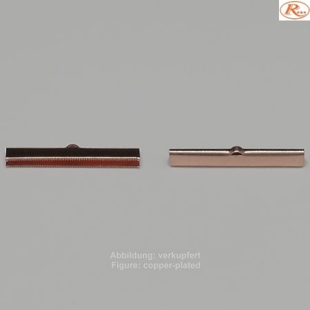 Bandende zum Zudrücken-mit Öse- 35mm-glatt - zum Zudrücken - mit Öse