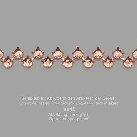 chain round sw 1088-ss30- oriented for-zigzag two-row - round sw 1088 - ss30