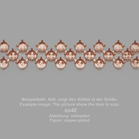 chain round sw 1088-M/ss30- oriented for-zigzag three-row - round sw 1088 - M/ss30