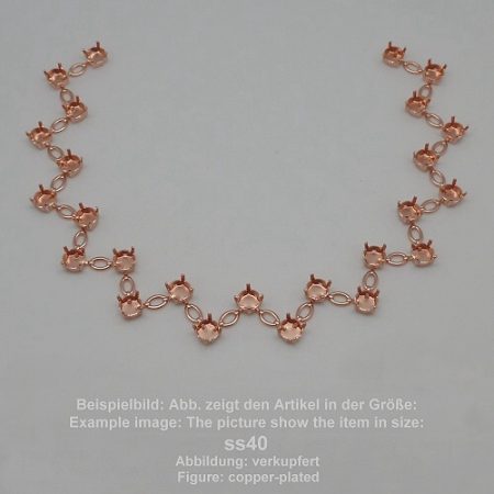 chain round sw 1088-M/ss40- Mitte-intermediate part-ZiZa - round sw 1088 - M/ss40