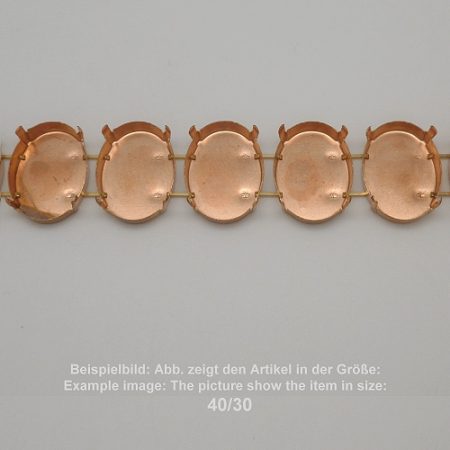 chain oval-40/30- 2 connecting wires - oval - 40/30