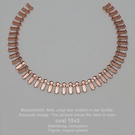 Kette-Standard Oval SW 4161-15/5- stehend Collier - Oval SW 4161 - 15/5