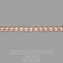 Kette-Standard Oval SW 4122-18/13,5- stehend Mitte