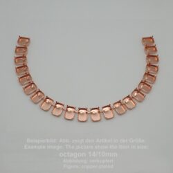 Kette-Standard Achteck-25/18- stehend Collier