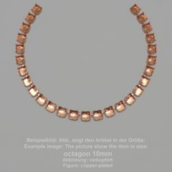 Kette-Standard Achteck SW 4480-10mm- Collier