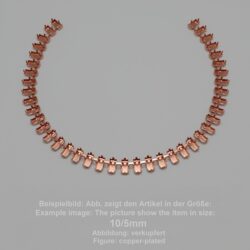 Kette-Standard Rechteck SW 4501-10/5- stehend Collier
