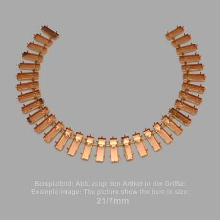 Kette-Standard Rechteck SW 4547-15/5- stehend Collier - Rechteck SW 4547 - 15/5