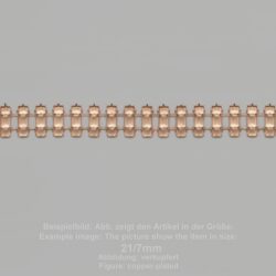 Kette Rechteck SW 4547-24/8- zwei Stege