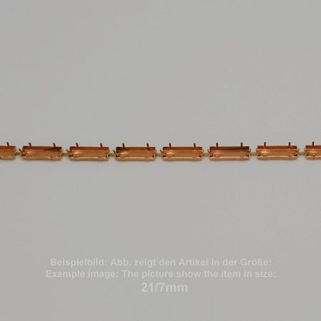 standard chain baguette sw 4547-21/7- lying bracelet - baguette sw 4547 - 21/7