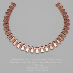 Kette-Standard Rechteck SW 4524-16/8- stehend Collier