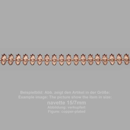 standard chain navette sw 4228-15/7- standing bracelet - navette sw 4228 - 15/7