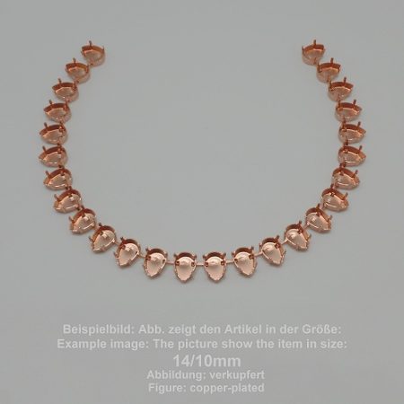 Kette-Standard Birnl SW 4320-14/10- stehend Collier - Birnl SW 4320 - 14/10