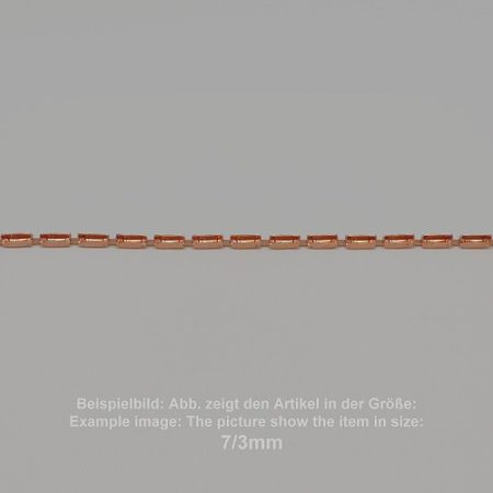 standard chain baguette sw 4501-7/3- lying bracelet - baguette sw 4501 - 7/3