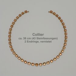 Kesselkettenstück Rund SW 1088-ss30- Collier-Collier mit Endring