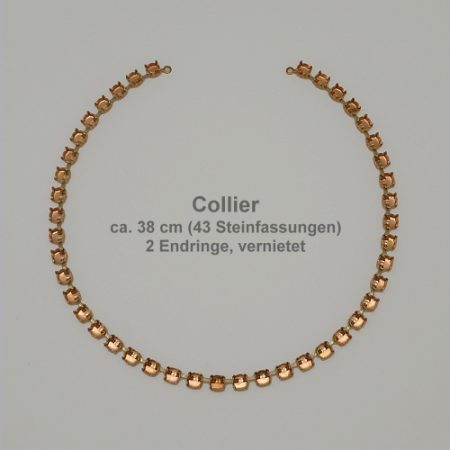 Kesselkettenstück Rund SW 1088-ss30- Collier-Collier mit Endring - Rund SW 1088 - ss30