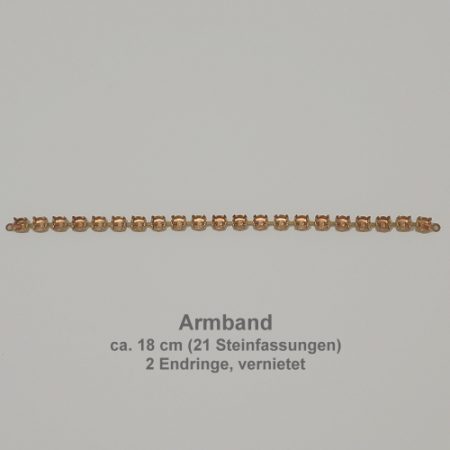 Kesselkettenstück Rund SW 1088-ss30- Mitte-Armband mit Endring. - Rund SW 1088 - ss30