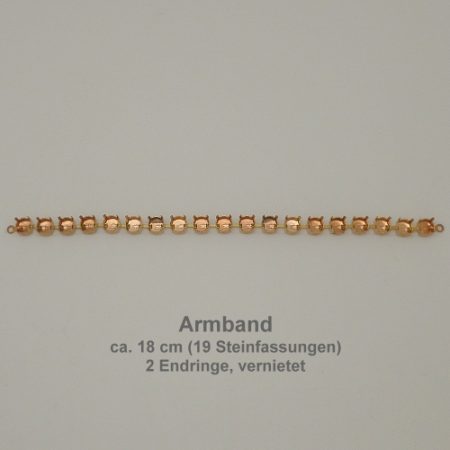 Kesselkettenstück Rund SW 1088-ss35- Mitte-Armband mit Endring. - Rund SW 1088 - ss35