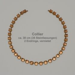 chain pieces round sw 1088-ss40- Collier-necklace with end ring