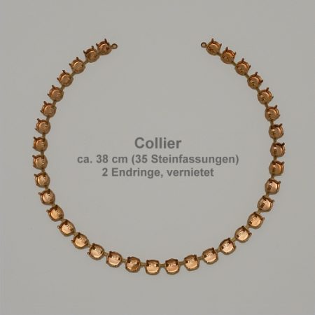 Kesselkettenstück Rund SW 1088-ss40- Collier-Collier mit Endring - Rund SW 1088 - ss40