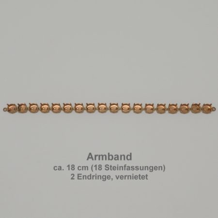 Kesselkettenstück Rund SW 1088-ss40- Mitte-Armband mit Endring. - Rund SW 1088 - ss40
